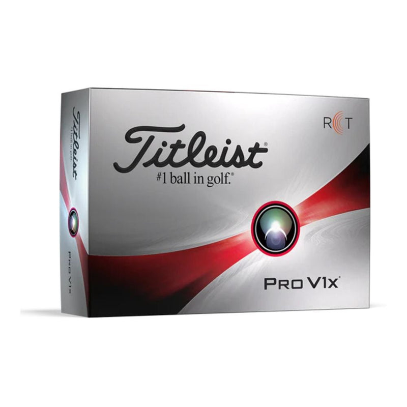 Titleist Pro V1x RCT 2023 Golfball Hvit