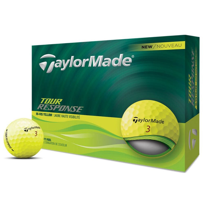 TaylorMade Tour Response Golfball Gul