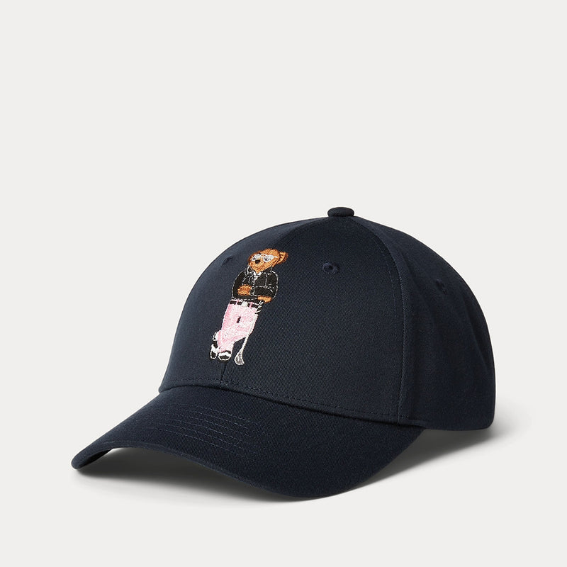 Ralph Lauren Bear Caps Dame Navy