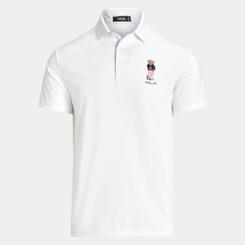 Ralph Lauren Airtech Bear Pique Herre Hvit