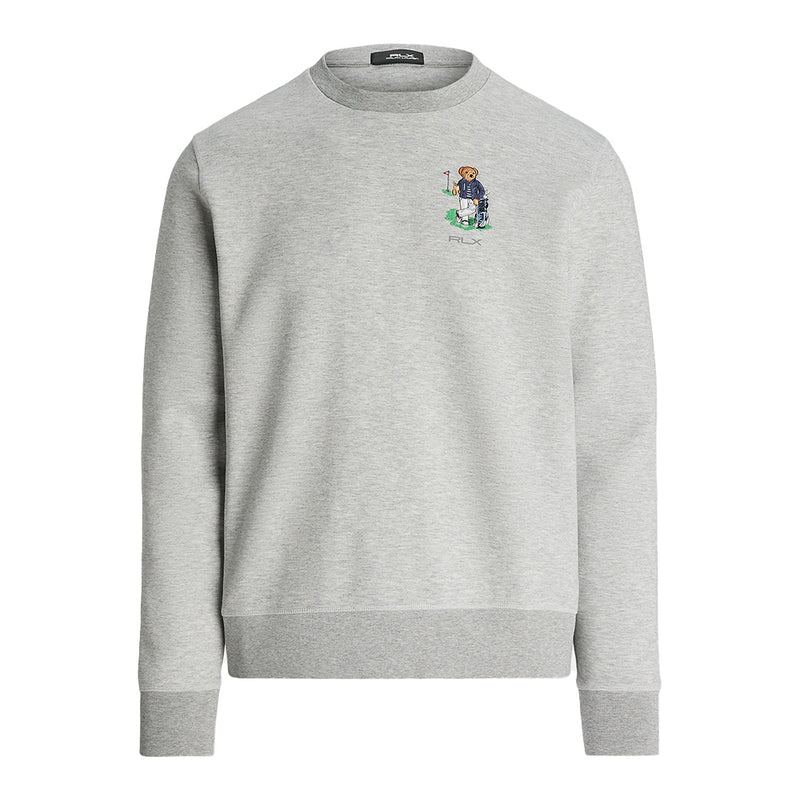 Ralph Lauren RLX Golf Genser Bear Crew Neck Herre Grå