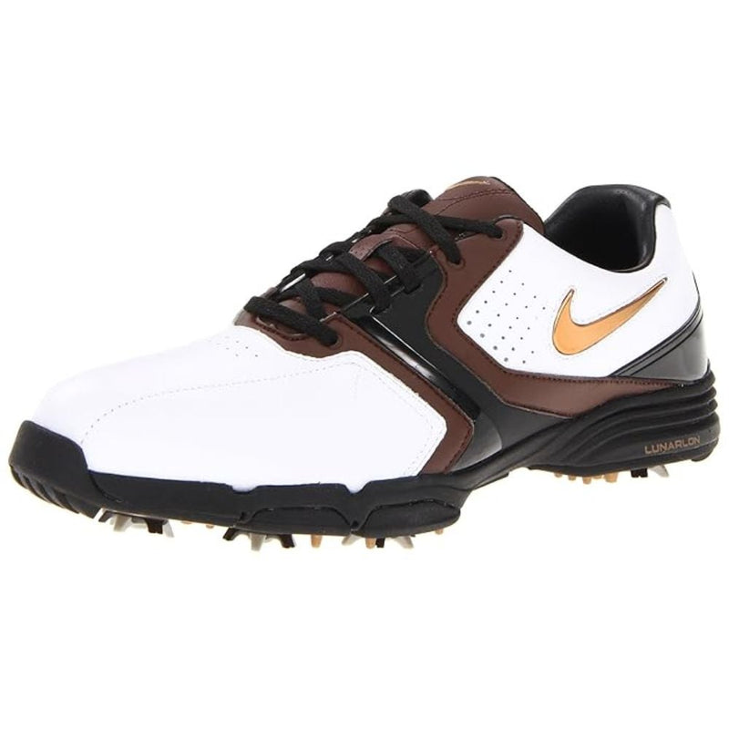 Nike Lunar Saddle Golfsko Herre Hvit/Brun