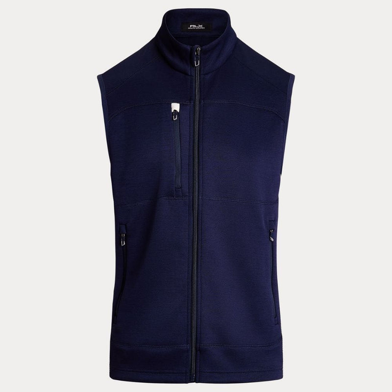 Ralph Lauren RLX Stretch Full Zip Vest Navy