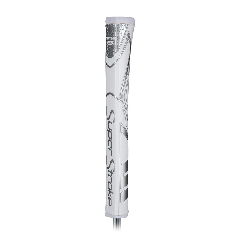 SuperStroke Zenergy Pistol 2.0 Puttergrep Hvit/Sølv