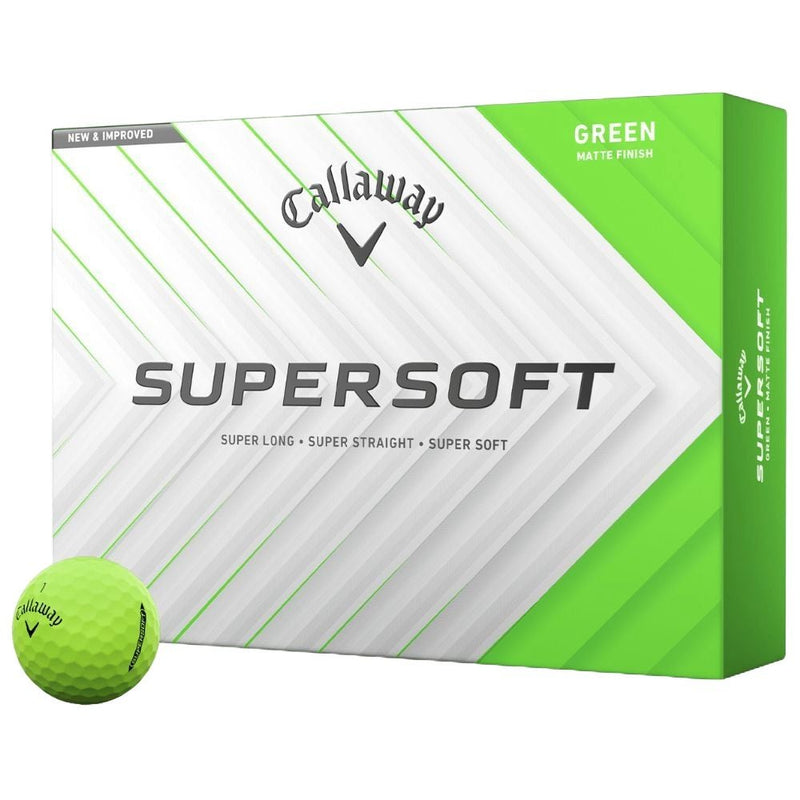 Callaway Supersoft Golfball Grønn