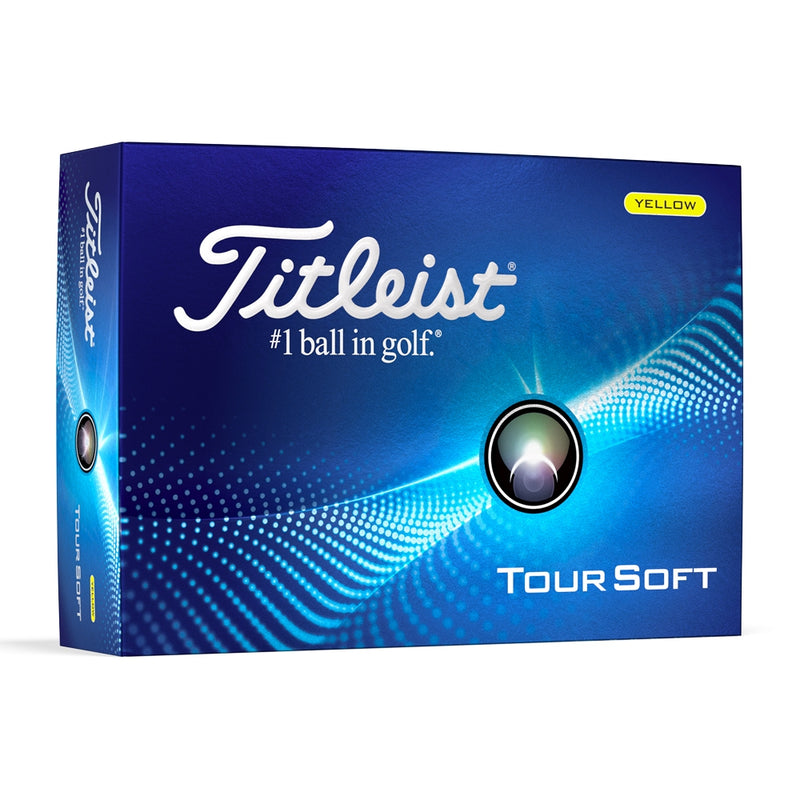Titleist Tour Soft 2024 Golfball Gul