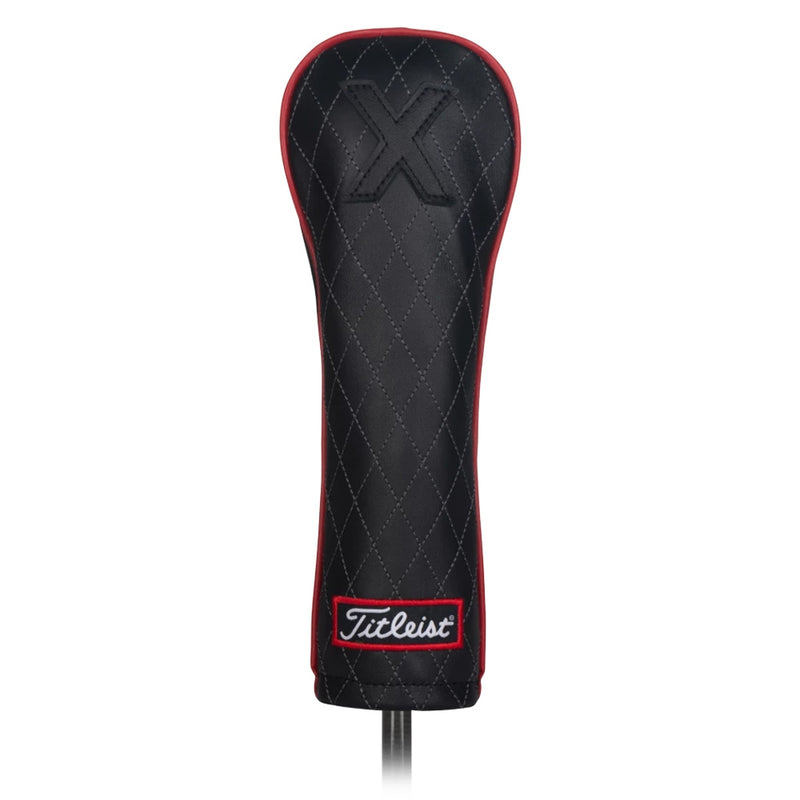 Titleist Headcover Leather Hybrid Jet Black