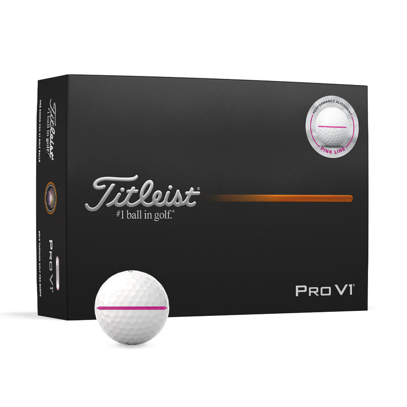 Titleist Pro V1 Rosa AIM Performance Golfball