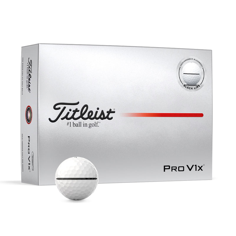 Titleist Pro V1x Svart AIM Performance Golfball
