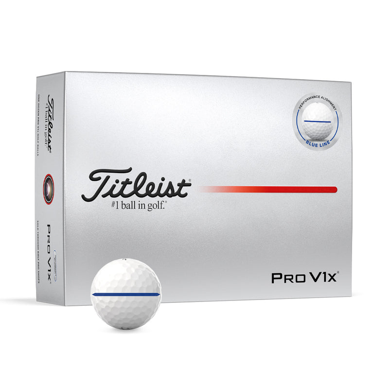 Titleist Pro V1x Blå AIM Performance Golfball