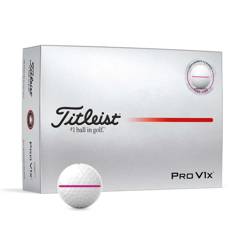 Titleist Pro V1x Rosa AIM Performance Golfball