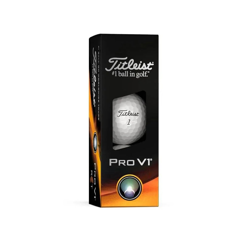 Titleist Pro V1 RCT 2023 Golfball Hvit 3 Pack