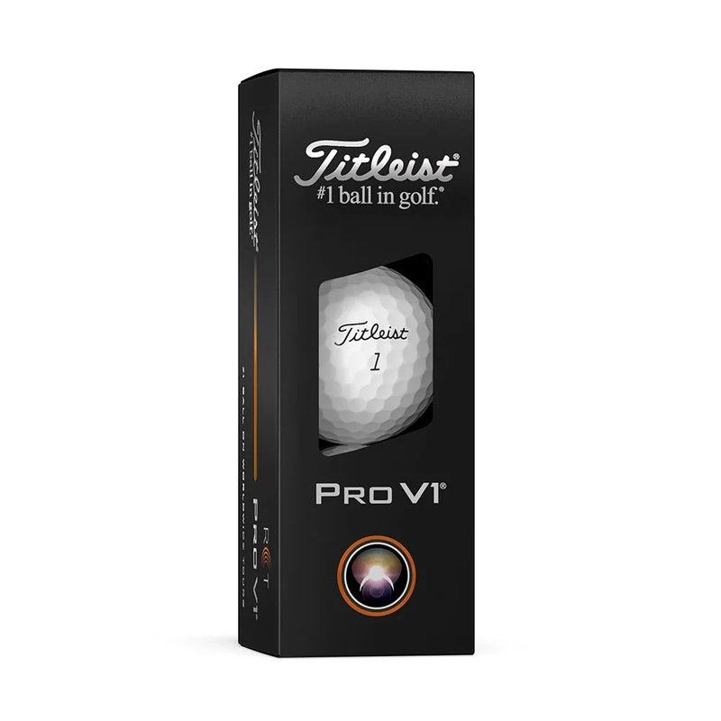 Titleist Pro V1 RCT Golfball Hvit 3 Pack