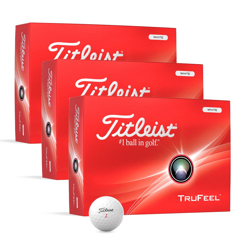 Titleist TruFeel Golfball Hvit 3 Dusin