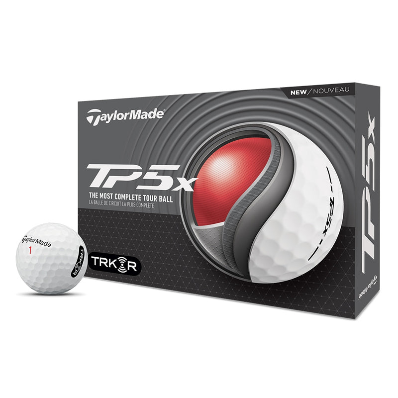 TaylorMade TP5x TRK-R Golfball Hvit