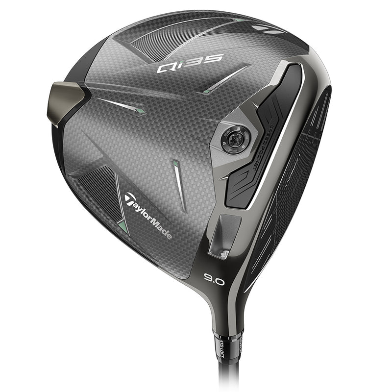 TaylorMade Qi35 Driver Venstre 10,5° Regular (Fujikura Ventus Blue 25’ 5, Golf Pride Z-Grip Black/Silver)