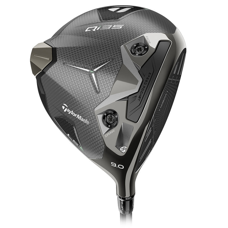 TaylorMade Qi35 LS Driver Høyre 9° X-Stiff (Mitsubishi Kaili White DarkWave 60, Golf Pride Z-Grip Black/Silver)