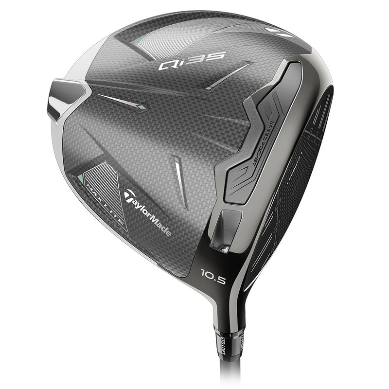 TaylorMade Qi35 Max Driver Høyre 9° Regular (Fujikura AirSpeeder 25’ 5, Golf Pride Z-Grip Black/Silver)