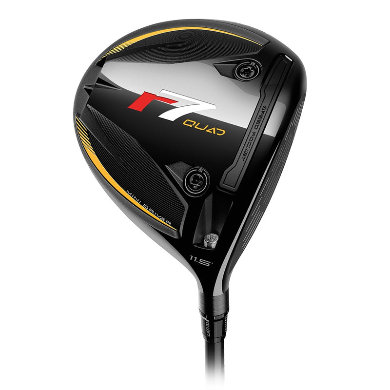 TaylorMade R7 Quad Mini Driver Høyre 13,5° Regular (Fujikura Speeder MD 5R, Golf Pride Z-Grip Black/Red)