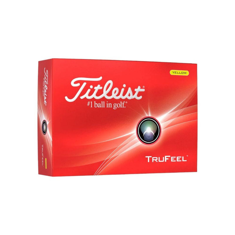 Titleist TruFeel 2024 Golfball Gul