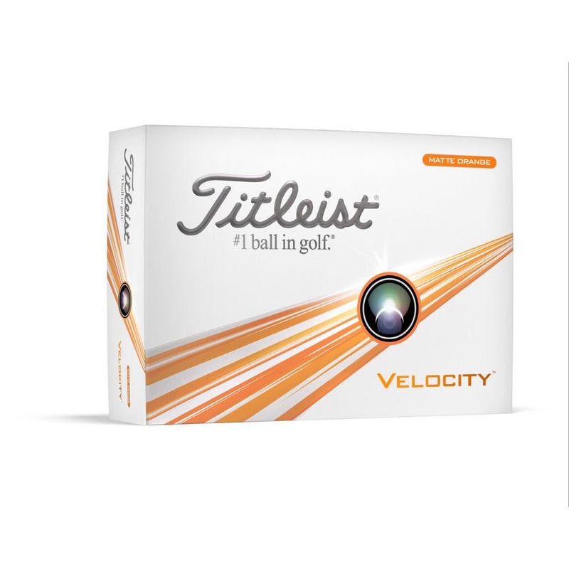Titleist Velocity 2024 Golfball Oransje