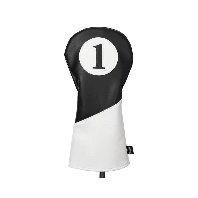 Callaway Vintage Driver Headcover Svart/Hvit