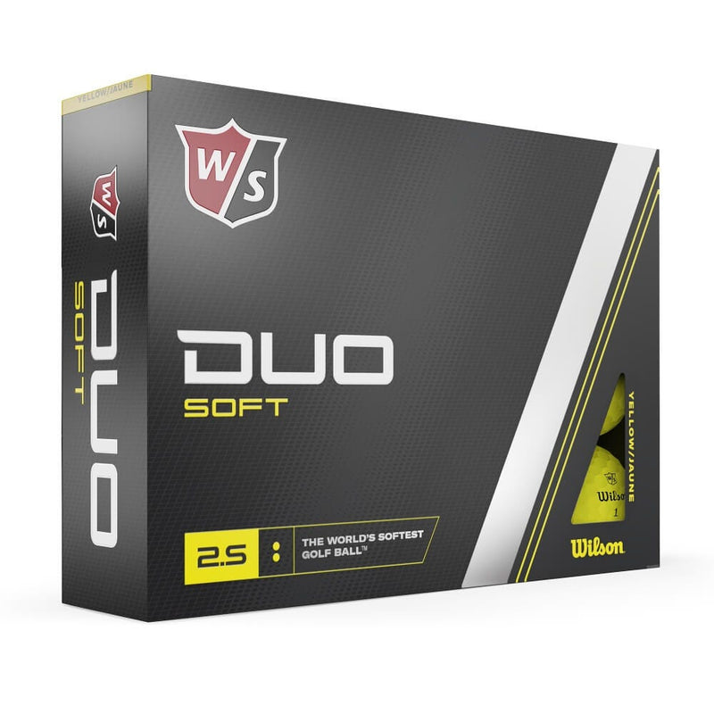 Wilson Duo Soft 23 Golfball Gul
