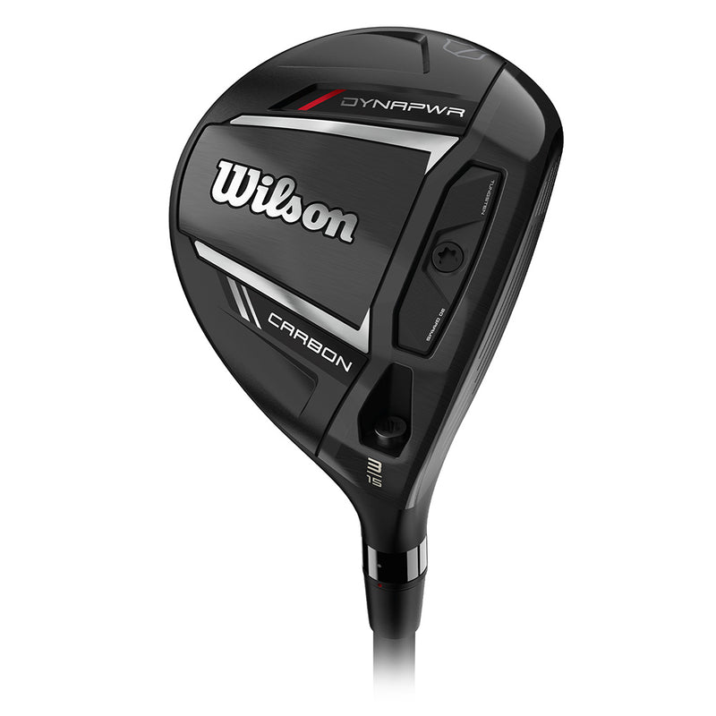 Wilson DYNAPWR Carbon 5-Wood 18° Høyre Stiff (Fujikura Ventus TR Blue, Lamkin Crossline 360 Black)