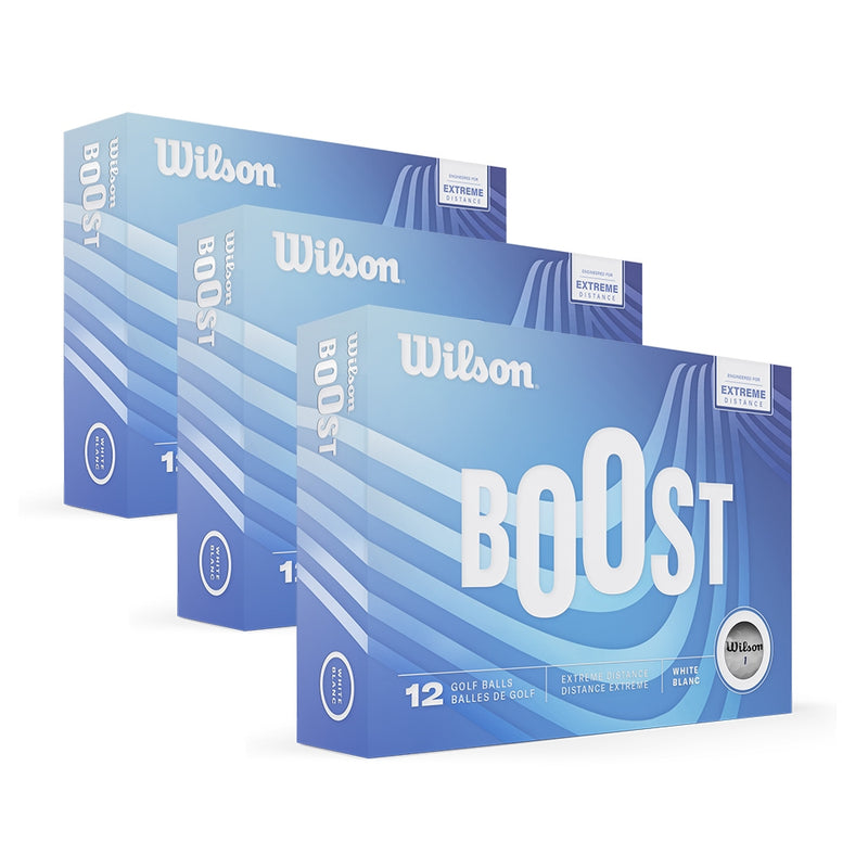 Wilson Boost Golfball Hvit 3 Dusin