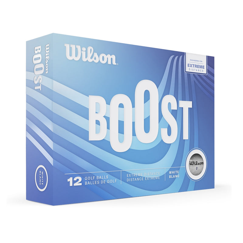 Wilson Boost Golfball Hvit