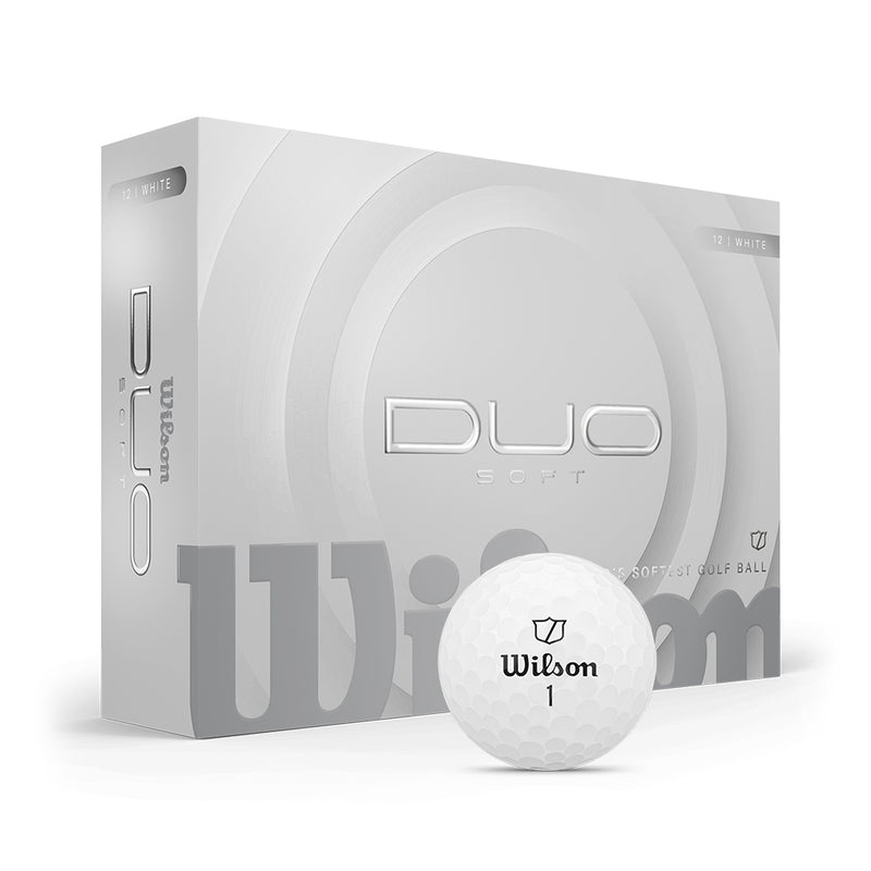Wilson Duo Soft Golfball Hvit